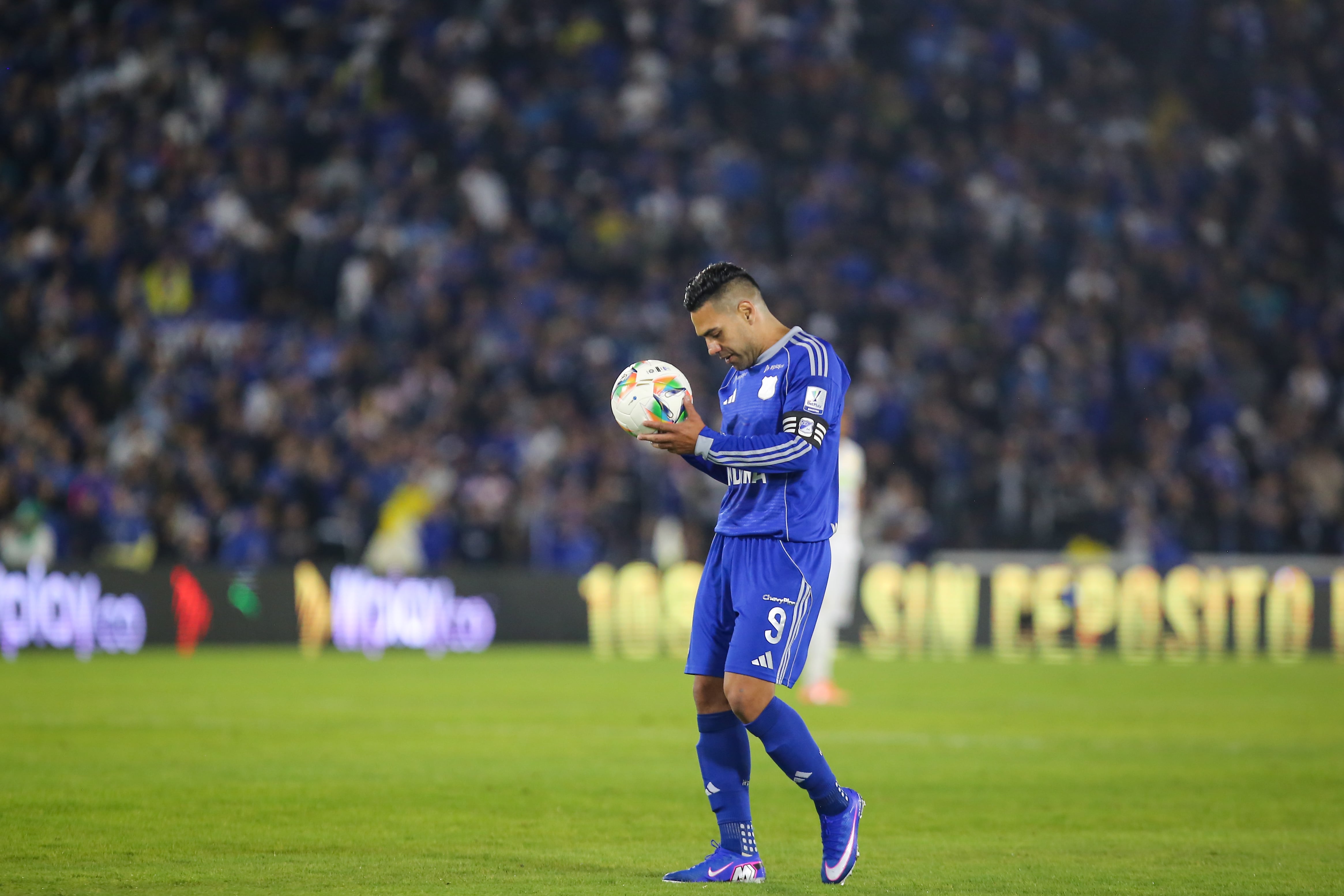 ¿Falcao llegará el duelo Nacional vs Millonarios en Copa Sudamericana? Esto se sabe sobre su lesión. (Colprensa - Catalina Olaya).