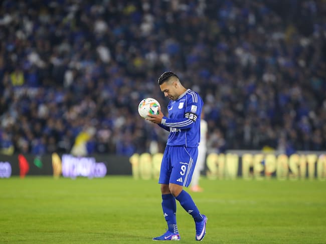 ¿Falcao llegará el duelo Nacional vs Millonarios en Copa Sudamericana? Esto se sabe sobre su lesión. (Colprensa - Catalina Olaya).