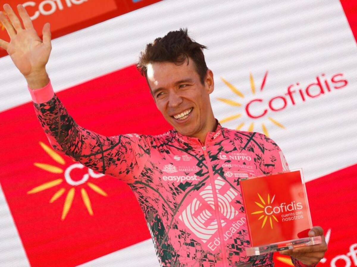 Rigoberto: "La victoria en La Vuelta la venía buscando hace muchos años"