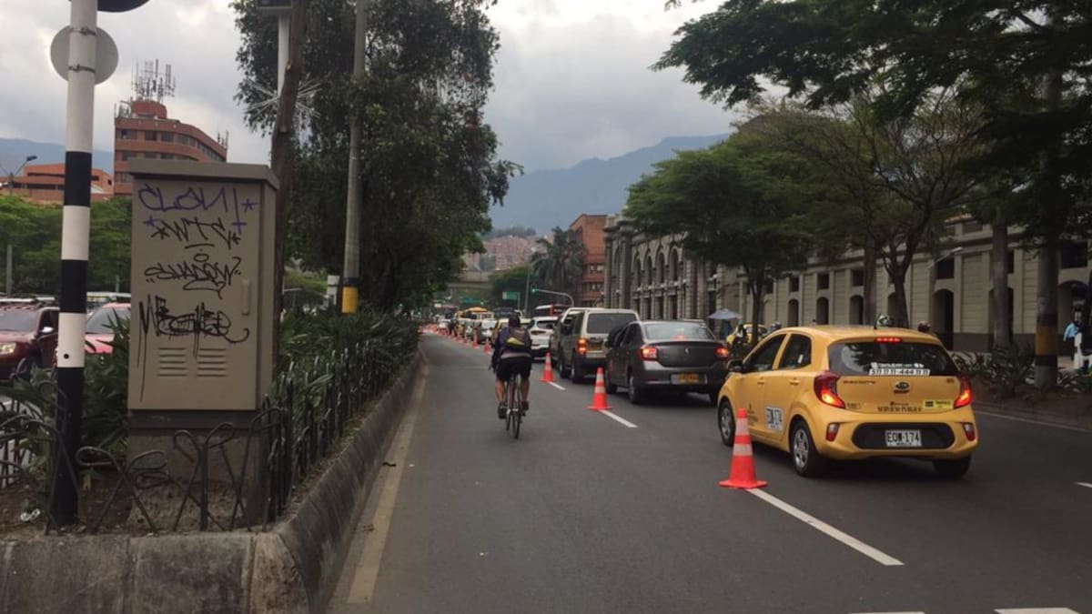 ¿Qué pasó con la ciclovía temporal anunciada por la Alcaldía de Medellín?