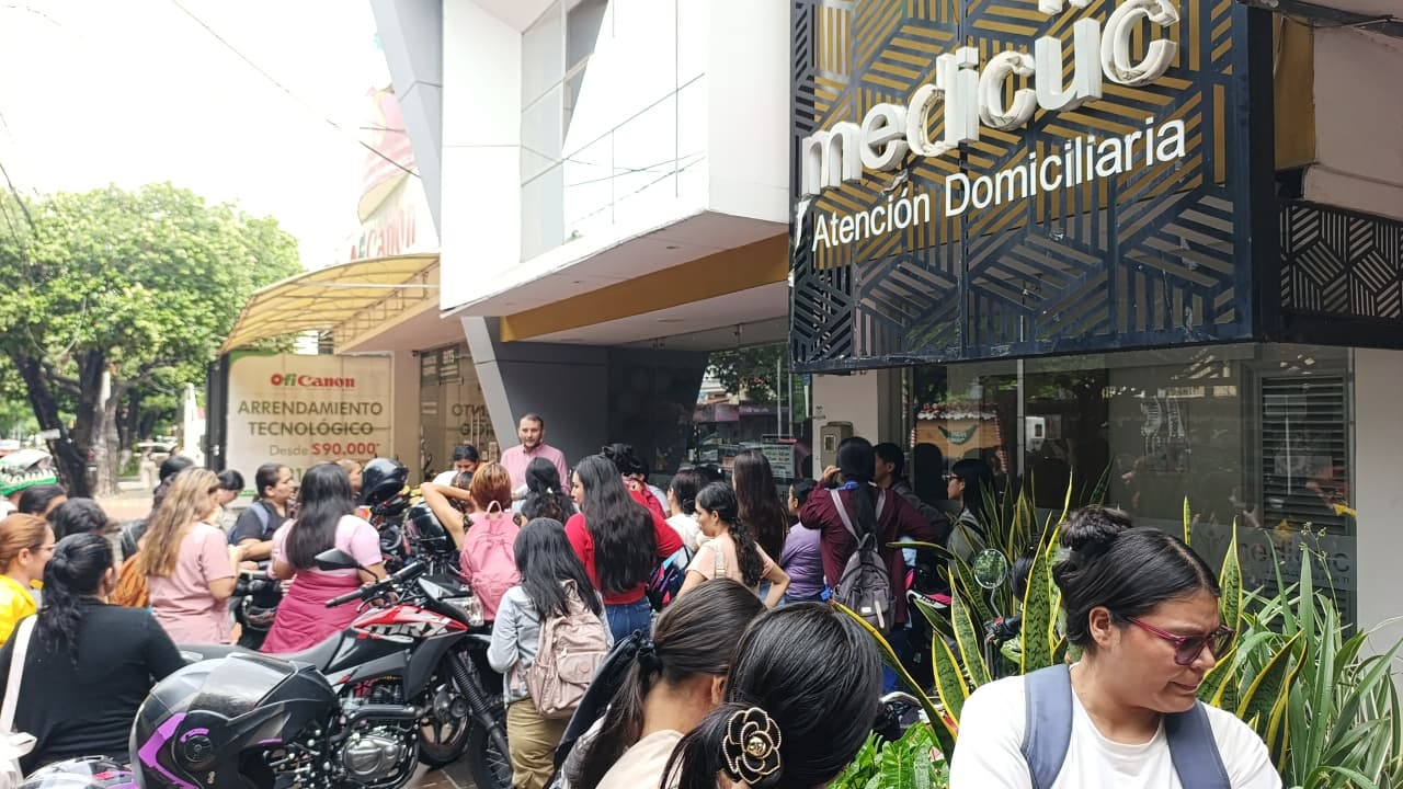 Crisis en la IPS Medicuc: más de 400 auxiliares de enfermería entran en paro por falta de pago. / Foto: Cortesía.