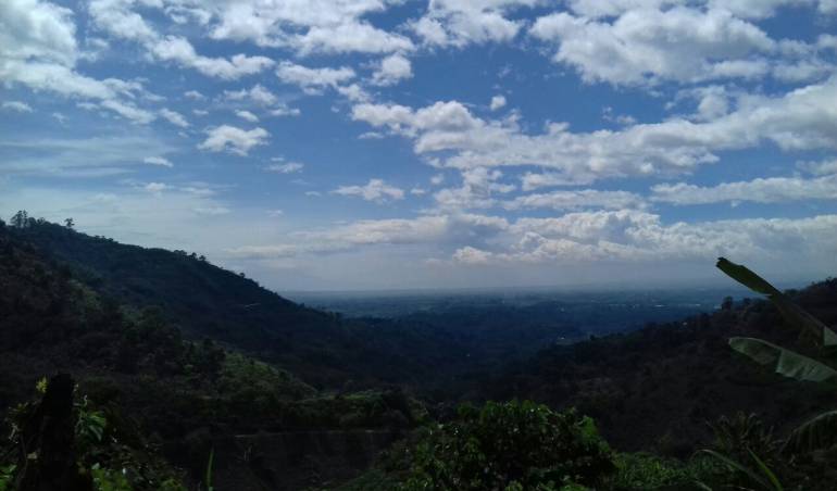 Paisaje quindiano desde Buenavista