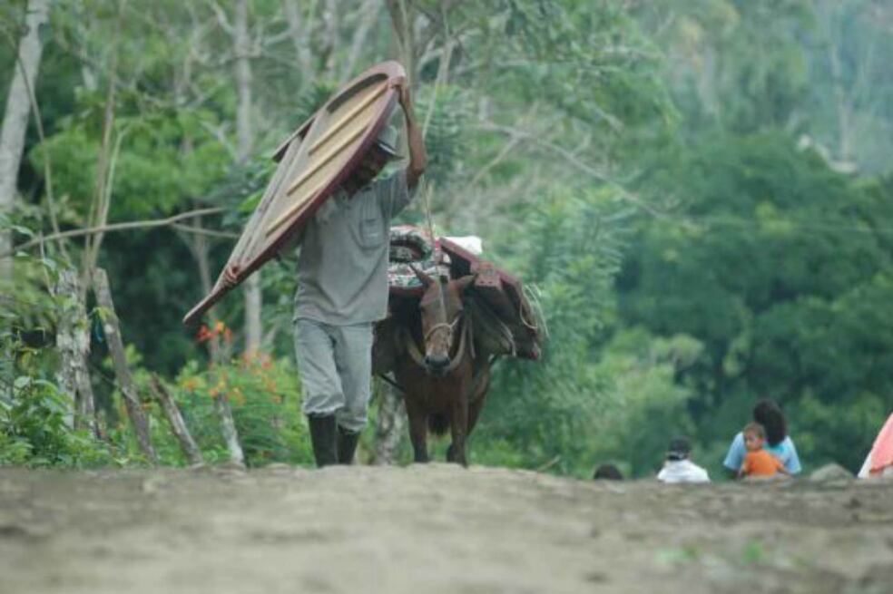 Imagen de contexto: Desplazamiento Forzado
