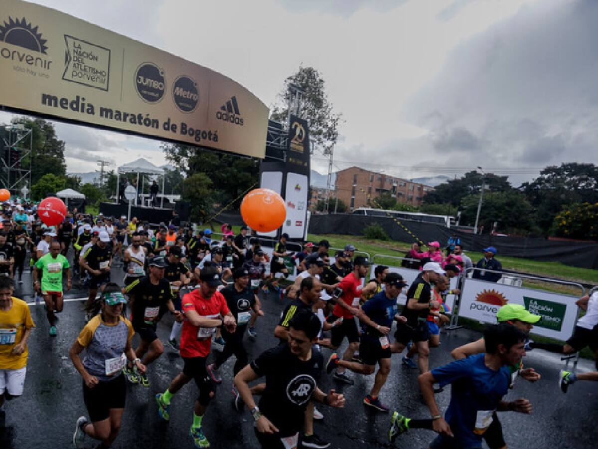 Conozca los detalles de la Media Maratón de Bogotá