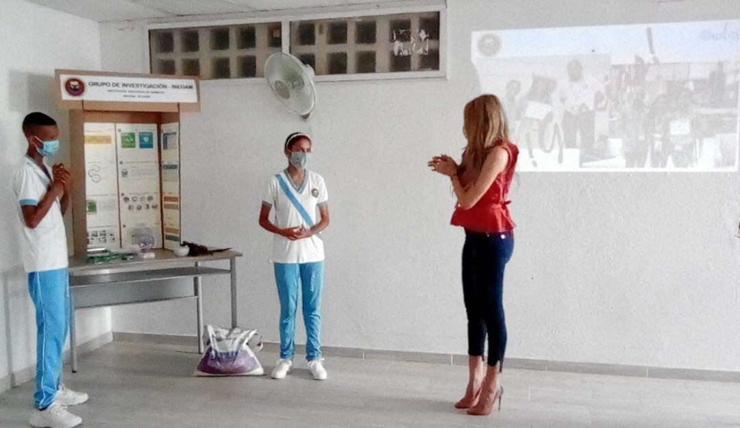 Se trata del grupo INEGAM del municipio de Arjona, el cual presentará su proyecto de optimización del agua en un colegio de Gambote