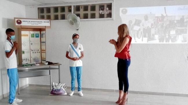 Se trata del grupo INEGAM del municipio de Arjona, el cual presentará su proyecto de optimización del agua en un colegio de Gambote