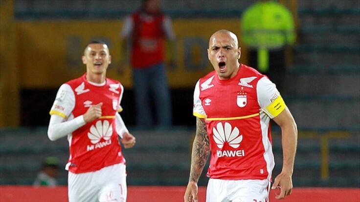 Escuche la narración del gol de Ómar Pérez en Copa Libertadores