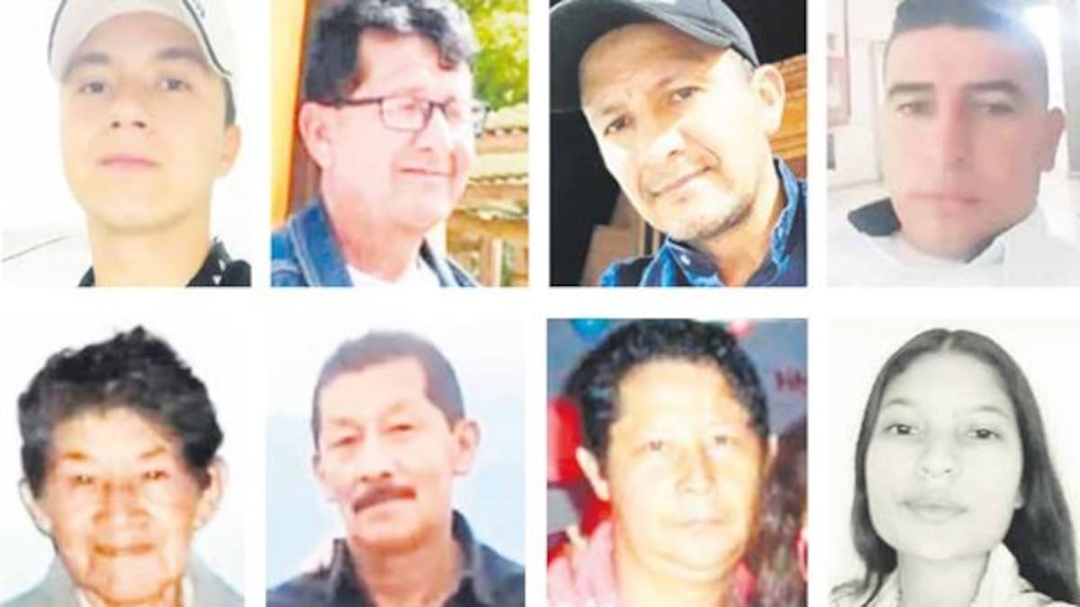 Los rostros de la tragedia en el Huila
