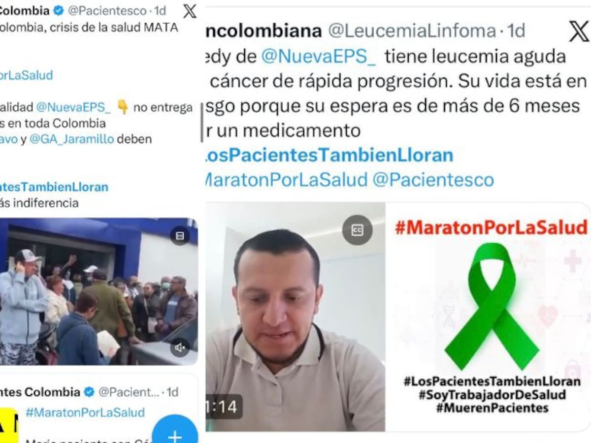 Maratón por la Salud en X deja impactantes testimonios de pacientes afectados en el país