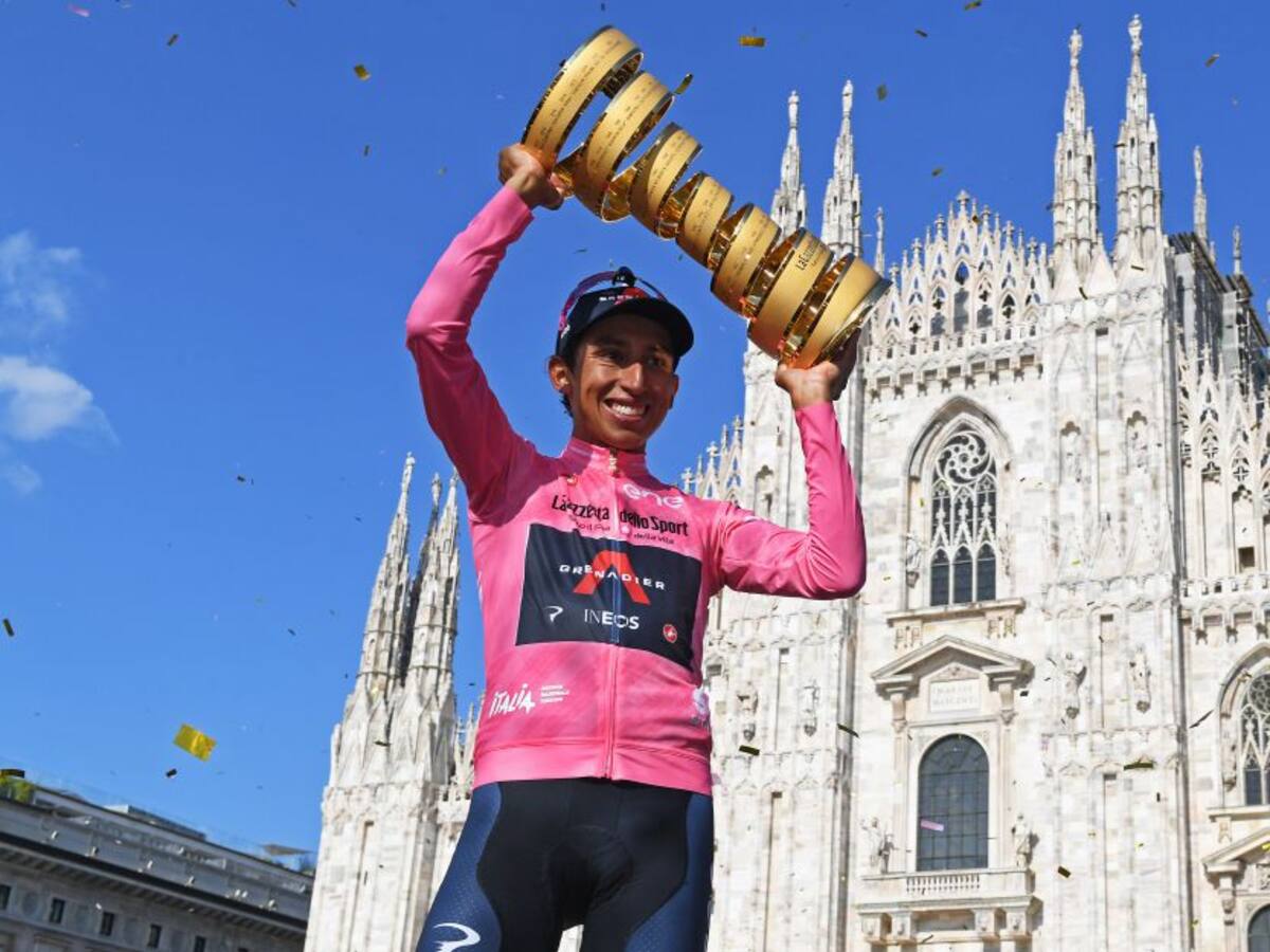 Egan Bernal, candidato a ganar la Bicicleta de Oro 2021