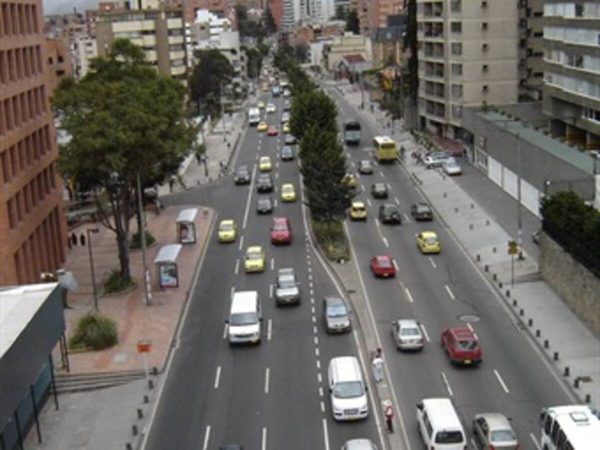 La carrera séptima sería la 'vía verde' de Bogotá