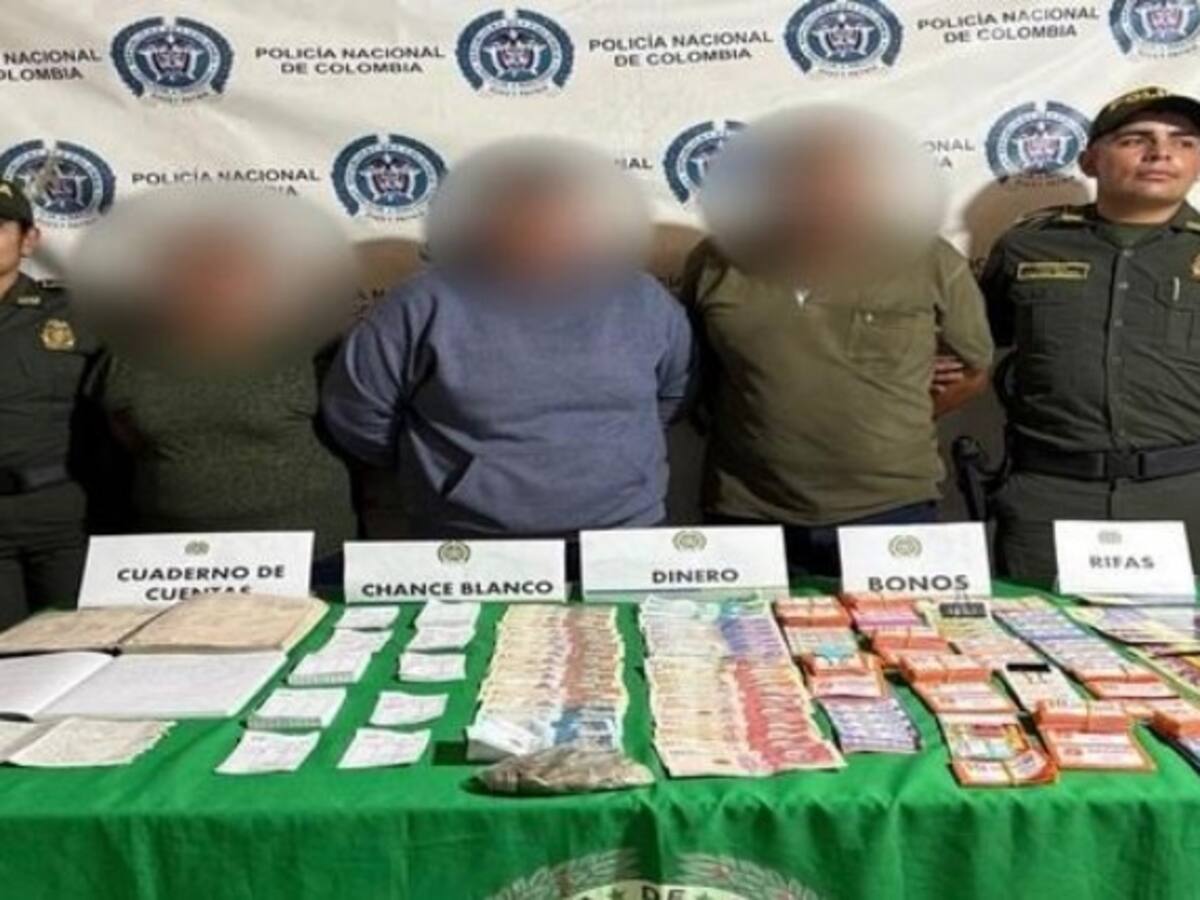 Fue desmantelada una red de venta ilegal de chance en el municipio de Guaduas, Cundinamarca