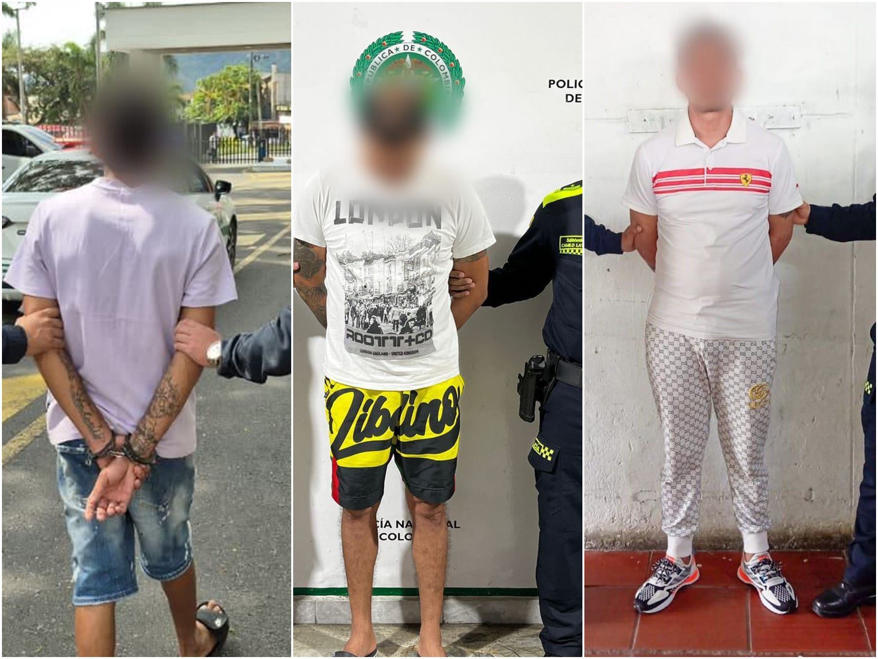 Capturados ´Los Taconeros´ en Ibagué