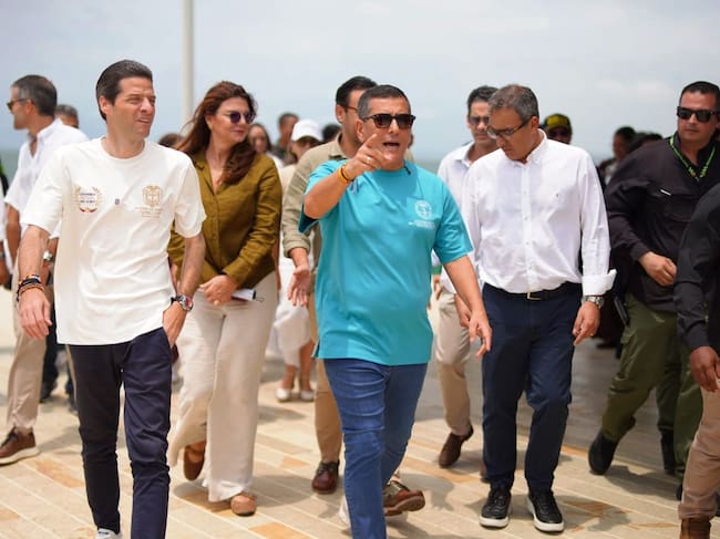24 horas después del anuncio: se inicia el trabajo para la Fase 2 del Gran Malecón del Mar hasta Bocagrande