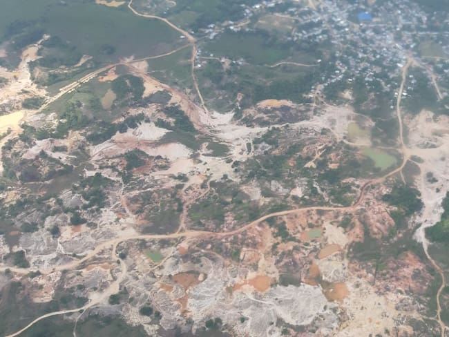 510 veredas están contaminadas por minería ilegal en el bajo Cauca