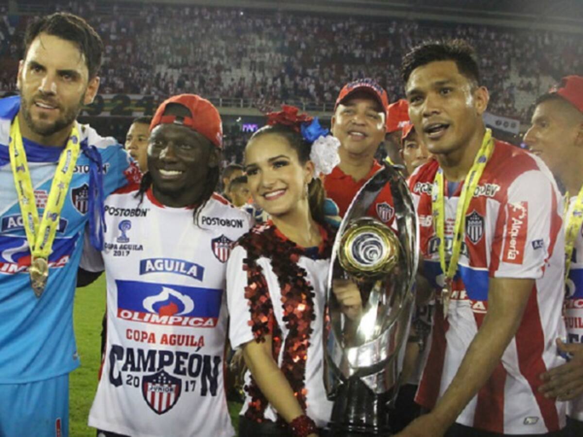 En imágenes: la celebración del Junior tras el título de la Copa Águila
