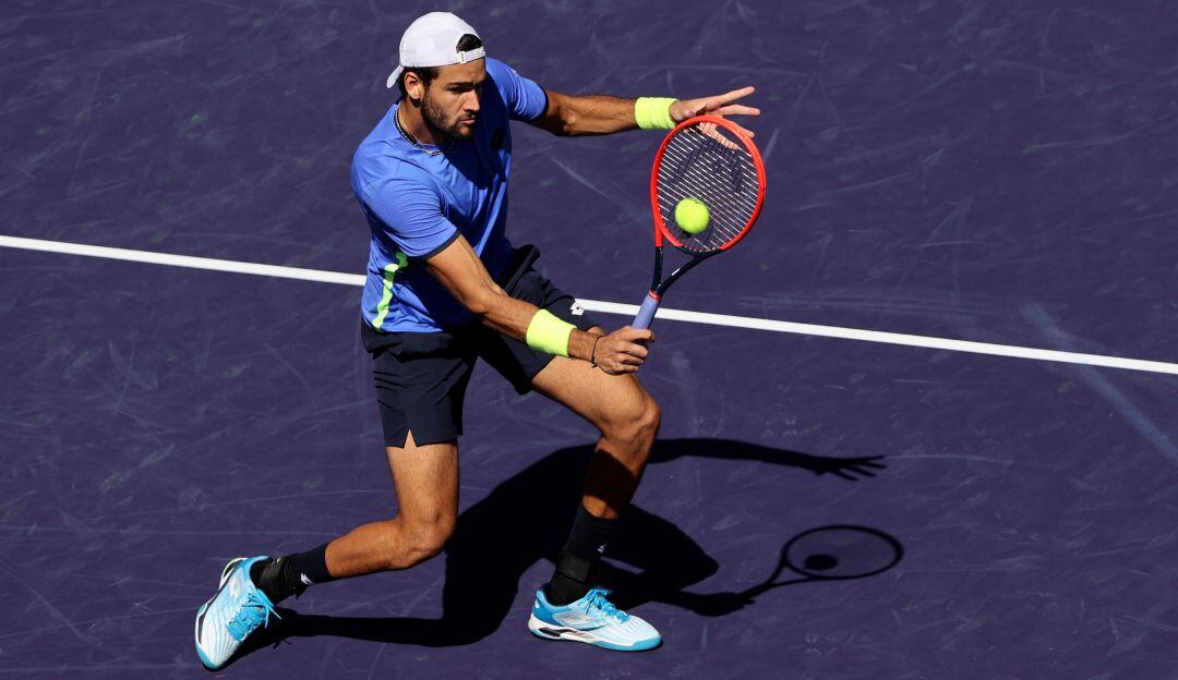 Matteo Berretini, raqueta número 7 del mundo y rival de Colombia en su choque ante Italia.
