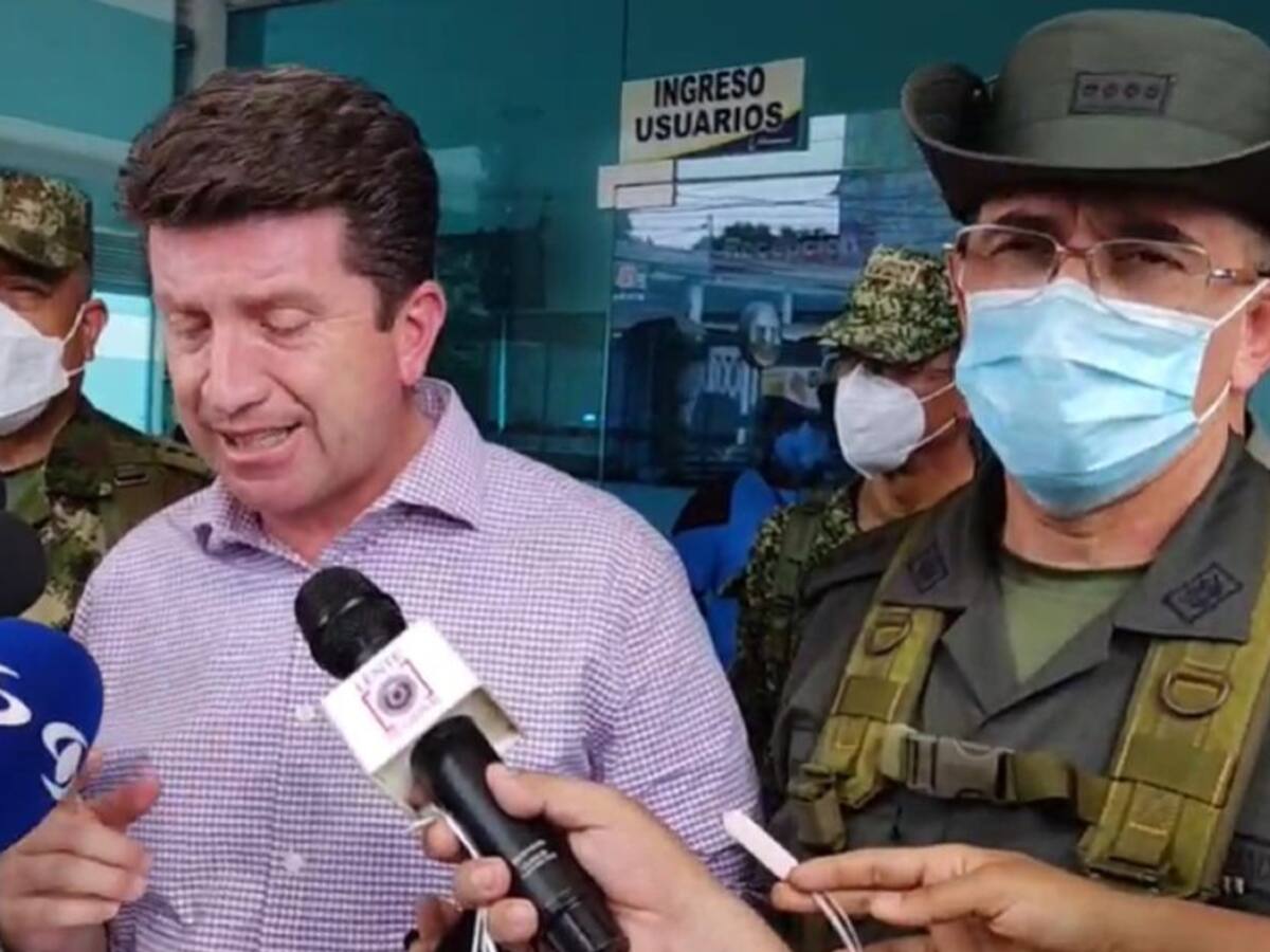 Recompensa por autores de ataque a caravana del gobernador del Caquetá