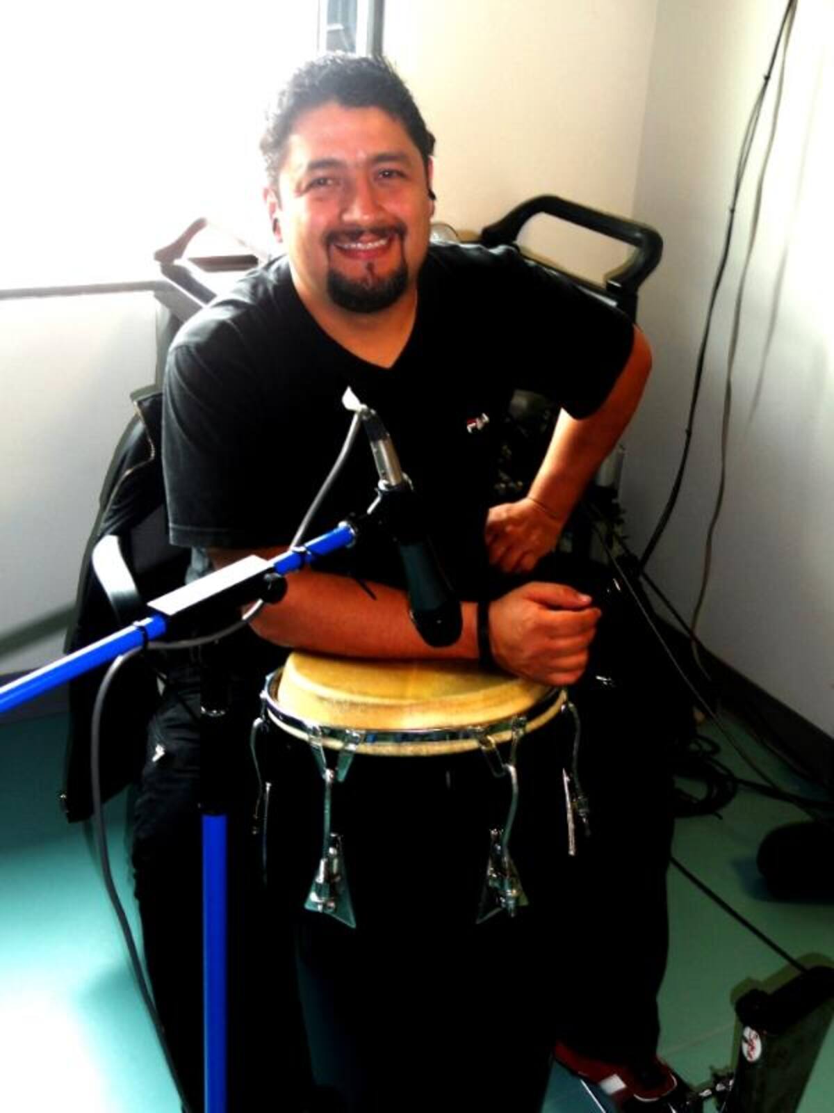 Oscar Delgado, músico de La Ventana