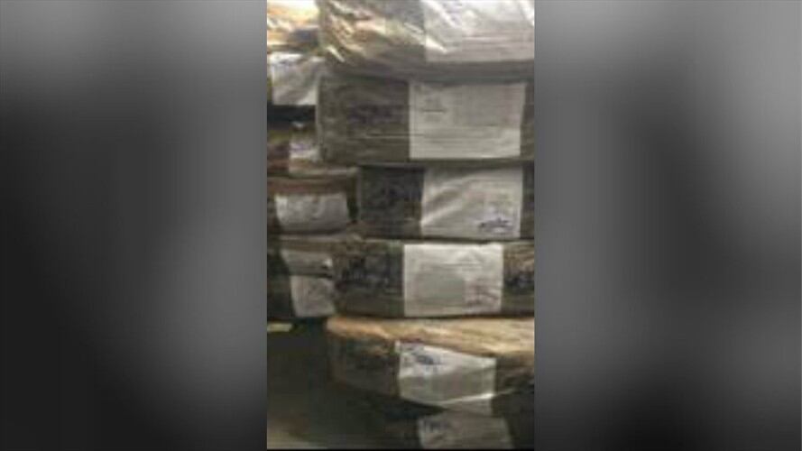 Fueron decomisadas 1.3 toneladas de cocaína avaluadas en 26 millones de dólares. Foto: Policía