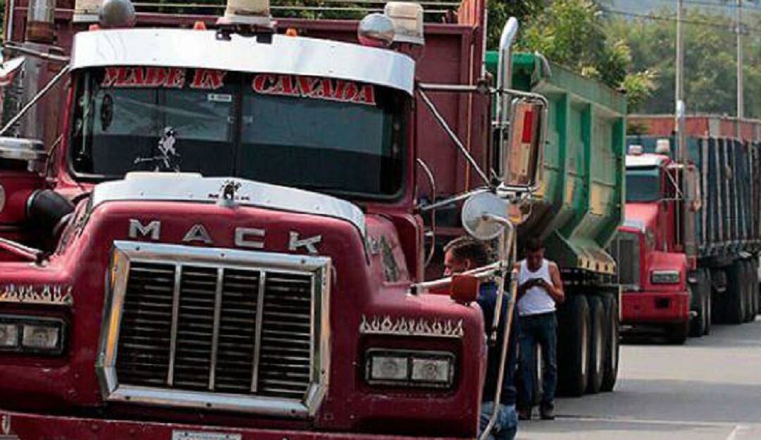 Parálisis del comercio de carga