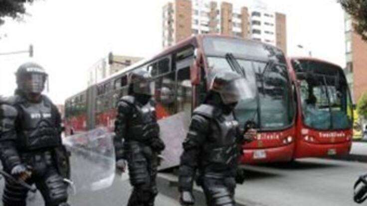 Alcaldía de Bogotá garantiza la seguridad del servicio de Transmilenio este lunes