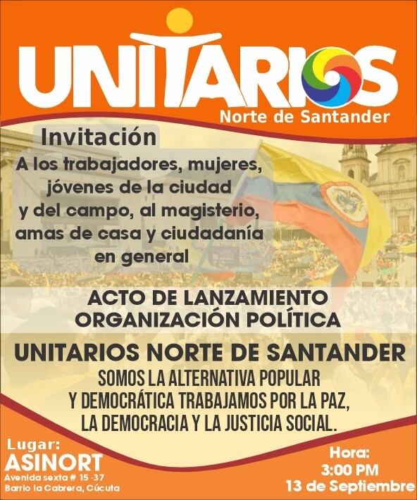 Se promueve nuevo movimiento en Norte de Santander / Foto Cortesía