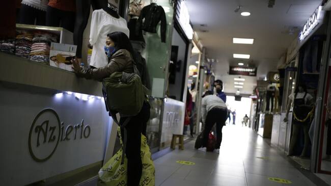 Comerciantes en Bogotá