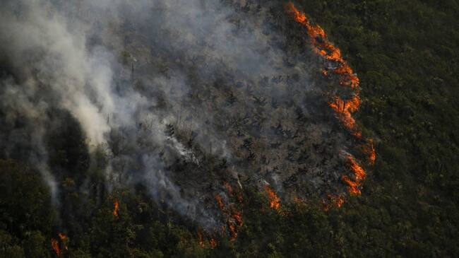 319 incendios que se han presentado en 154 municipios del país.
