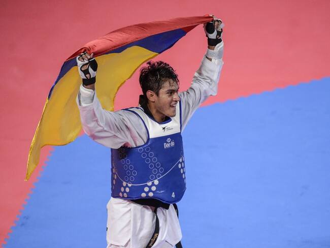 Miguel Trejos, un oro grande en el taekwondo de Lima-2019