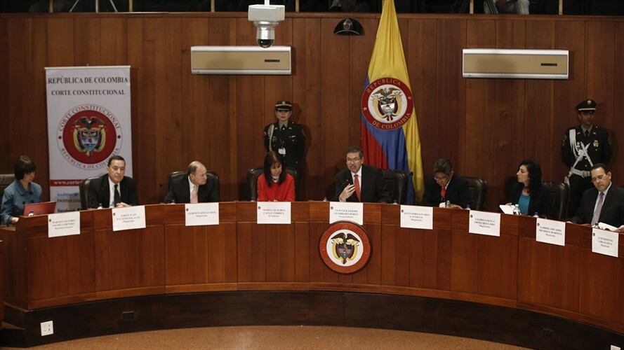 Corte Constitucional . Foto: Colprensa
