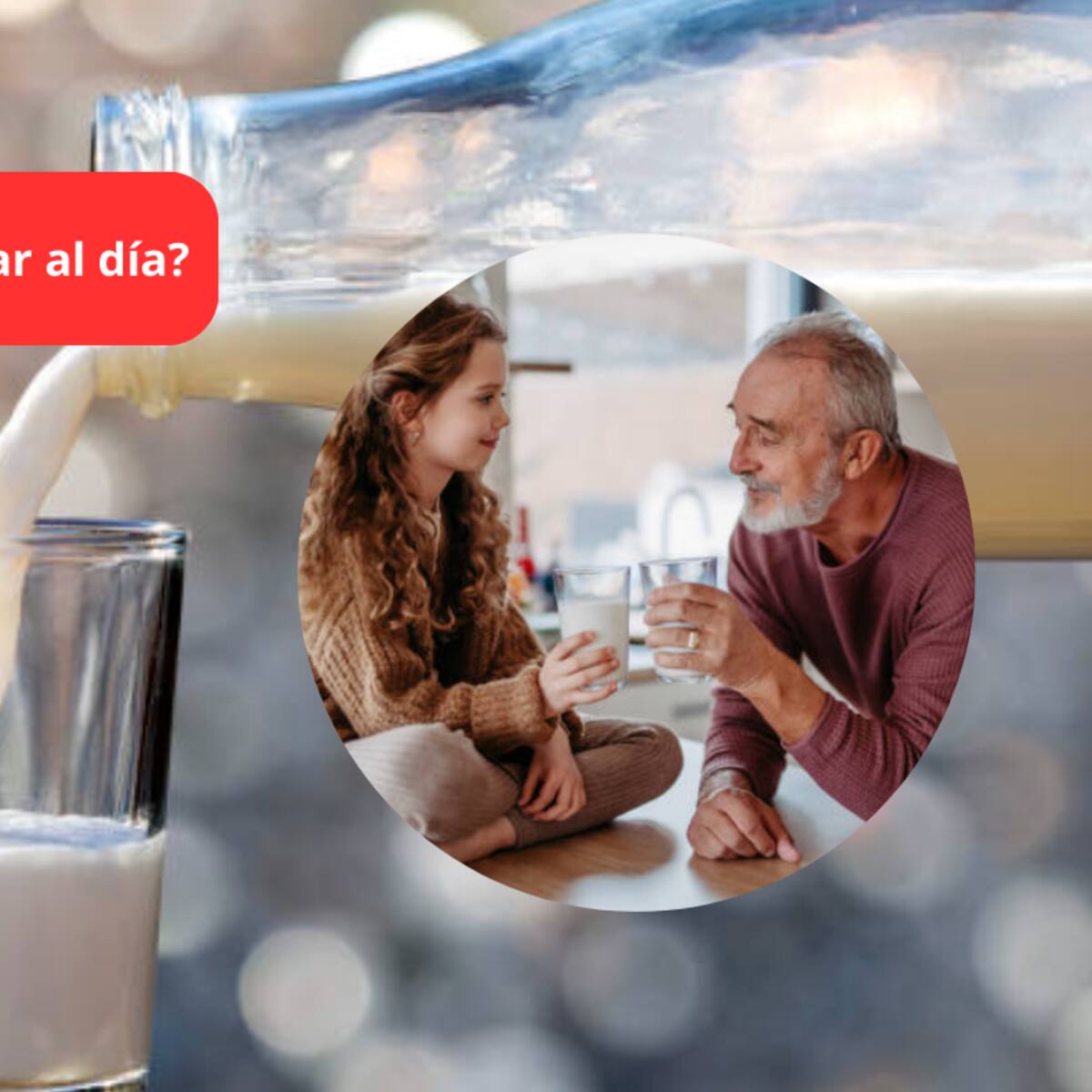 Litros de leche que deben tomar las personas de la tercera edad al día: Expertos explican beneficios