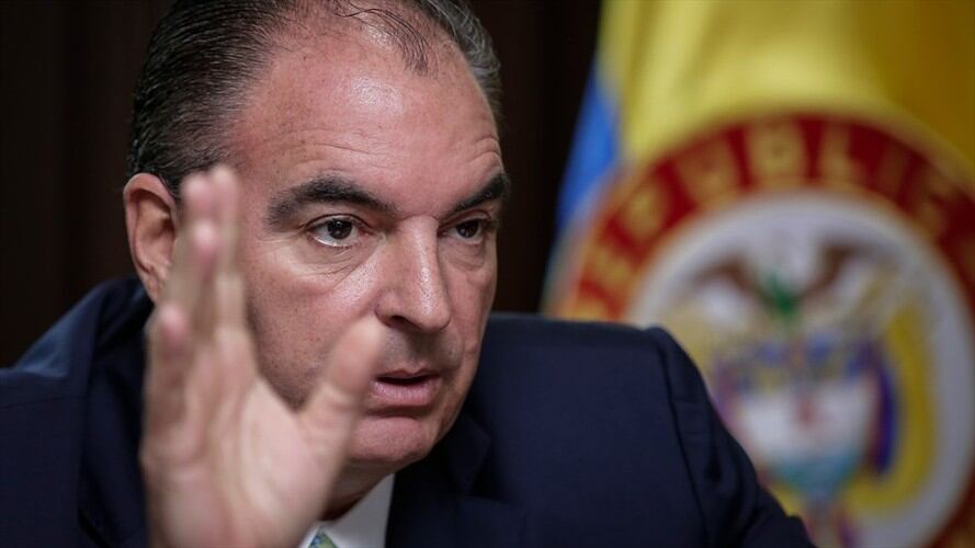 Aurelio Iragorri, ministro de Agricultura. Foto: Colprensa/Mauricio Alvarado