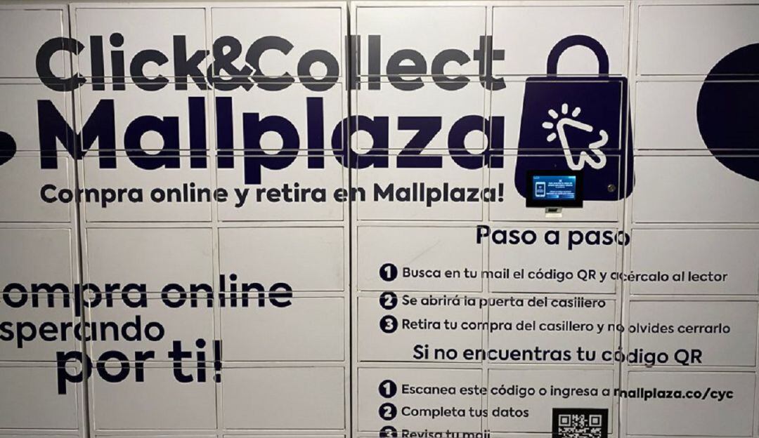 Foto: Mallplaza Manizales y sus casilleros digitales.