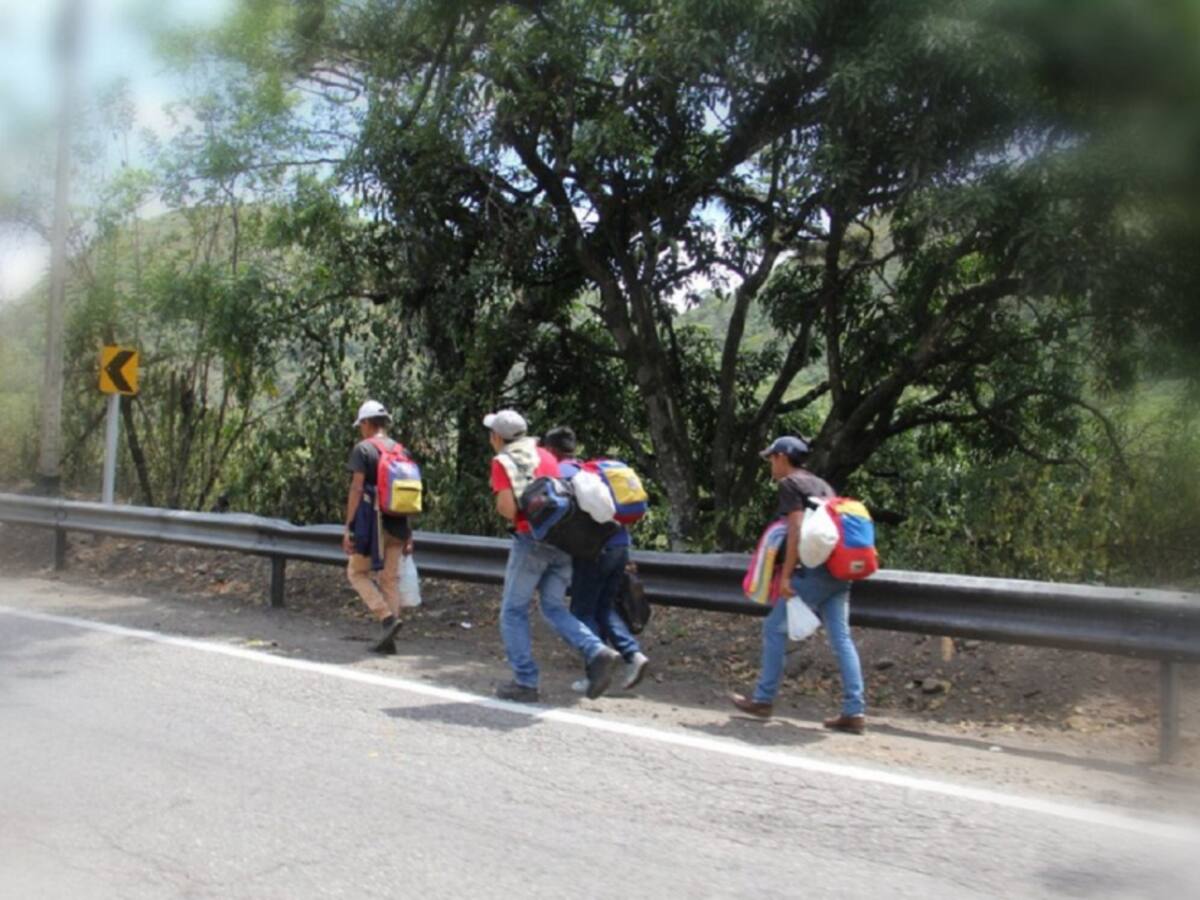 Dramática situación de venezolanos en las vías de Norte de Santander