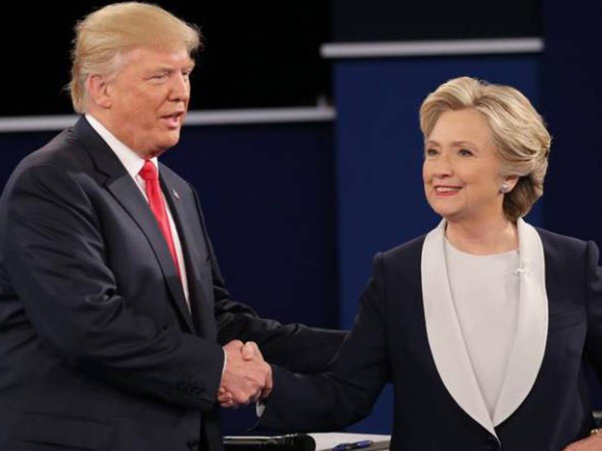Clinton se afianza en las encuestas tras el amargo debate con Trump