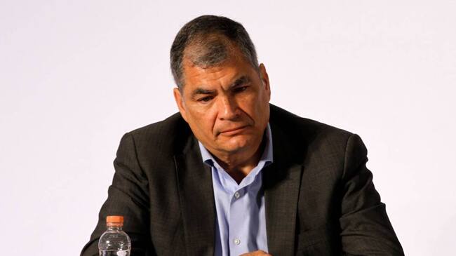 El expresidente ecuatoriano, Rafael Correa. Foto: Getty