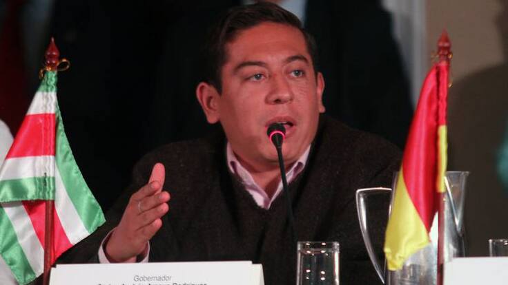 Desde la clínica, el gobernador de Boyacá hizo sus primeras declaraciones tras sufrir accidente