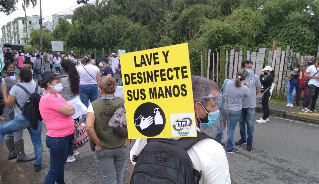 Manifestaciones en Armenia 