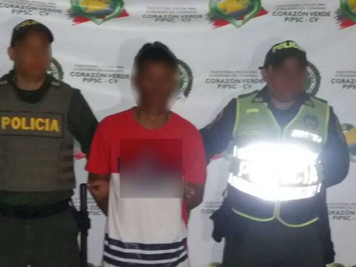 Policía de Cartagena capturó a presunto pandillero en La Candelaria