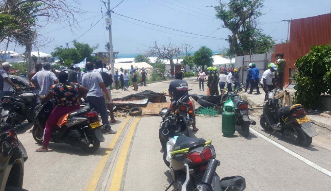 Bloqueo en Providencia