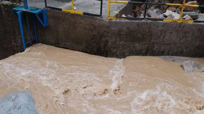 Bocatoma de la empresa IBAL