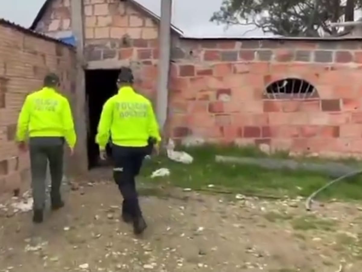 Policía de Cundinamarca se apropia de un inmueble utilizado para el desmonte de vehículos hurtados