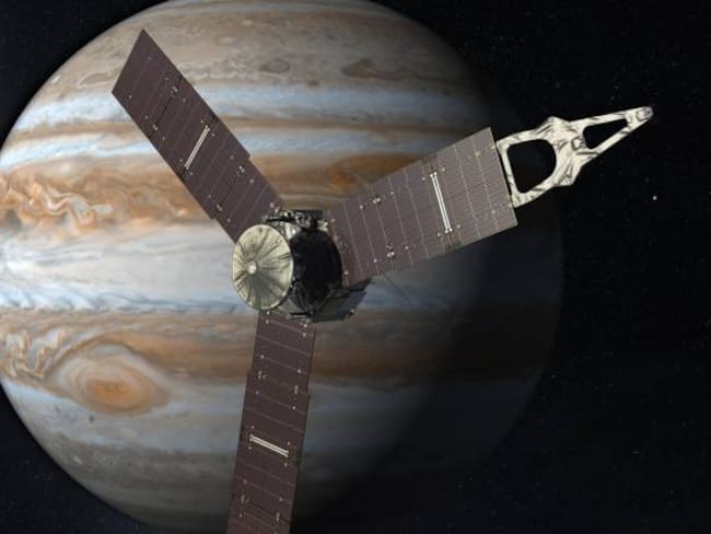 La sonda Juno llega a la órbita de Júpiter