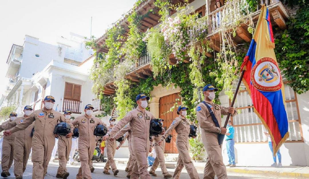 Los actos conmemorativos por los 211 años de la Independencia de Colombia se realizaron en el Centro Histórico