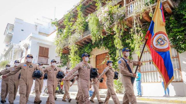 Los actos conmemorativos por los 211 años de la Independencia de Colombia se realizaron en el Centro Histórico