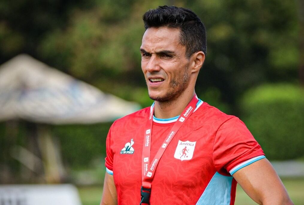 Lucas González, entrenador del América de Cali / Foto: @AmericadeCali