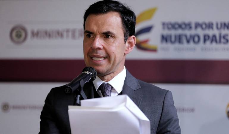 Ministro del Interior - Gillermo Rivera 