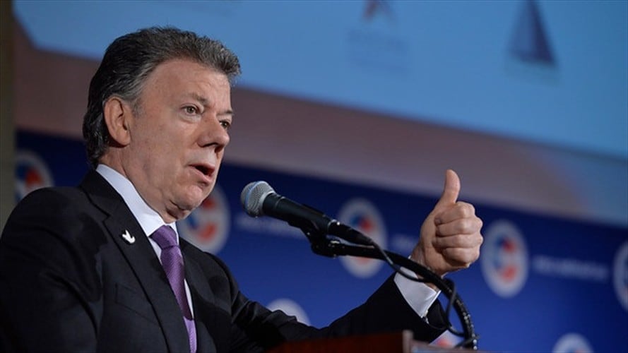 Juan Manuel Santos. Foto: Colprensa