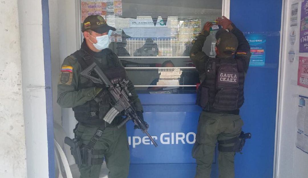 Este cuerpo especial del Gaula está conformado por hombres entrenados en curso de operaciones especiales antisecuestro y antiextorsión
